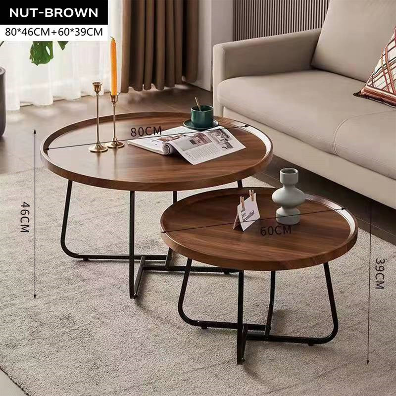 Round Coffee Table Set