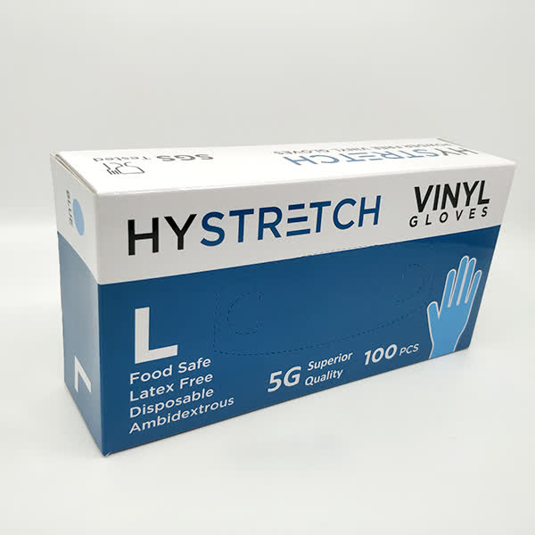 Disposable Vinyl Gloves - 1000 Pack (L)