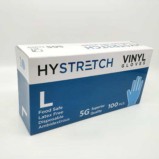 Disposable Vinyl Gloves - 1000 Pack(L)