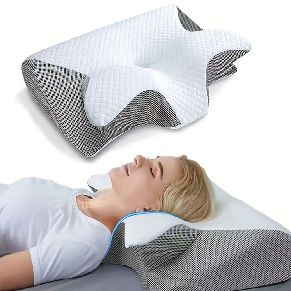 100% Slow Rebound Orthopedic Design for Side and Back Sleepers