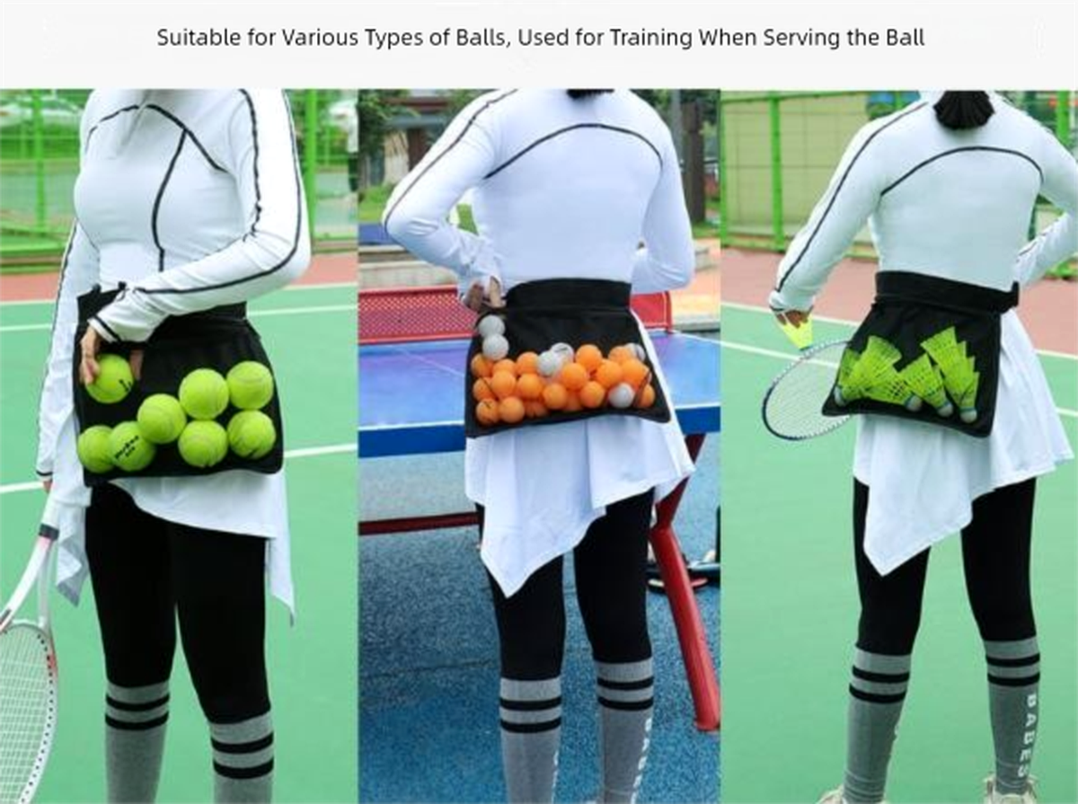 Large Capacity Portable Pickleball & Tennis Ball Carrier