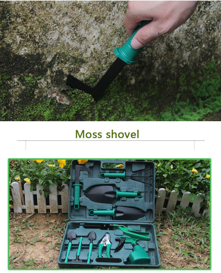 10-Piece Purple Garden Tool Set