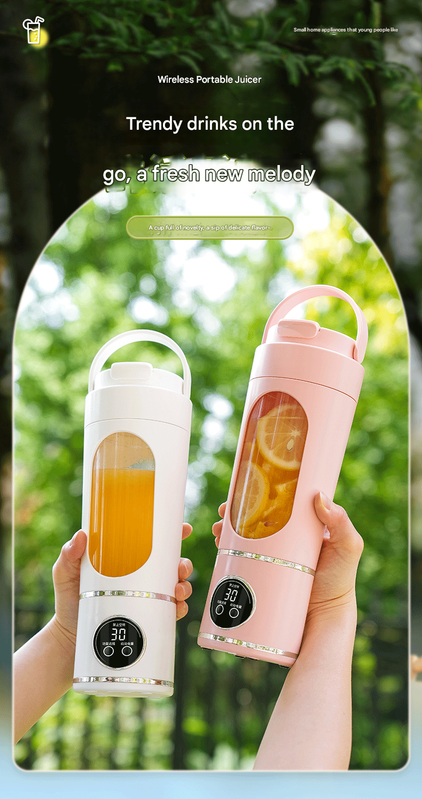 Blue Portable Blender 700ml