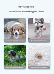 Pet Waterproof Full-Body Dust-Proof Pants with Belly Coverage