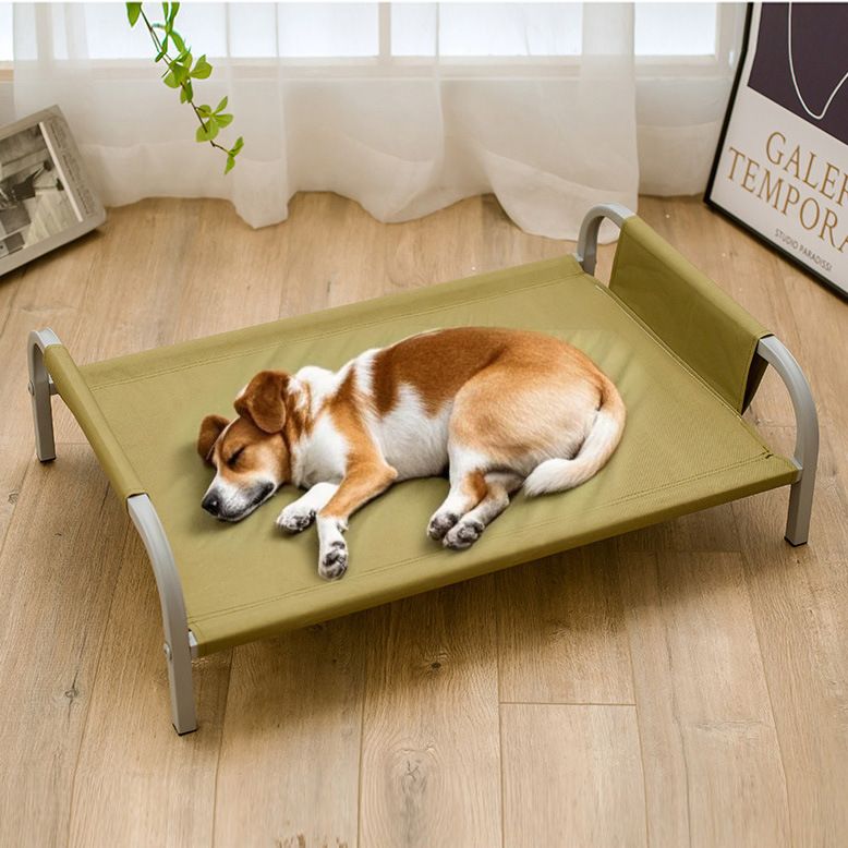 Grey Raised Pet Bed - 50 x 40 x 20 cm