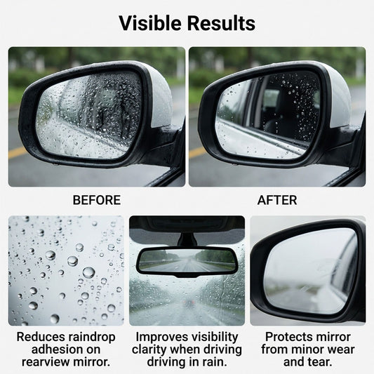 4 Set of Car Rearview Mirror HD Rainproof Film