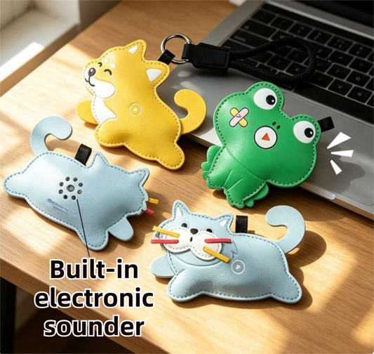 Pet-Themed Squeeze Keychain Set