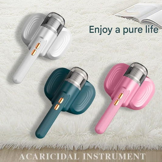 Pink Cordless Handheld Mite Removal Vacuum