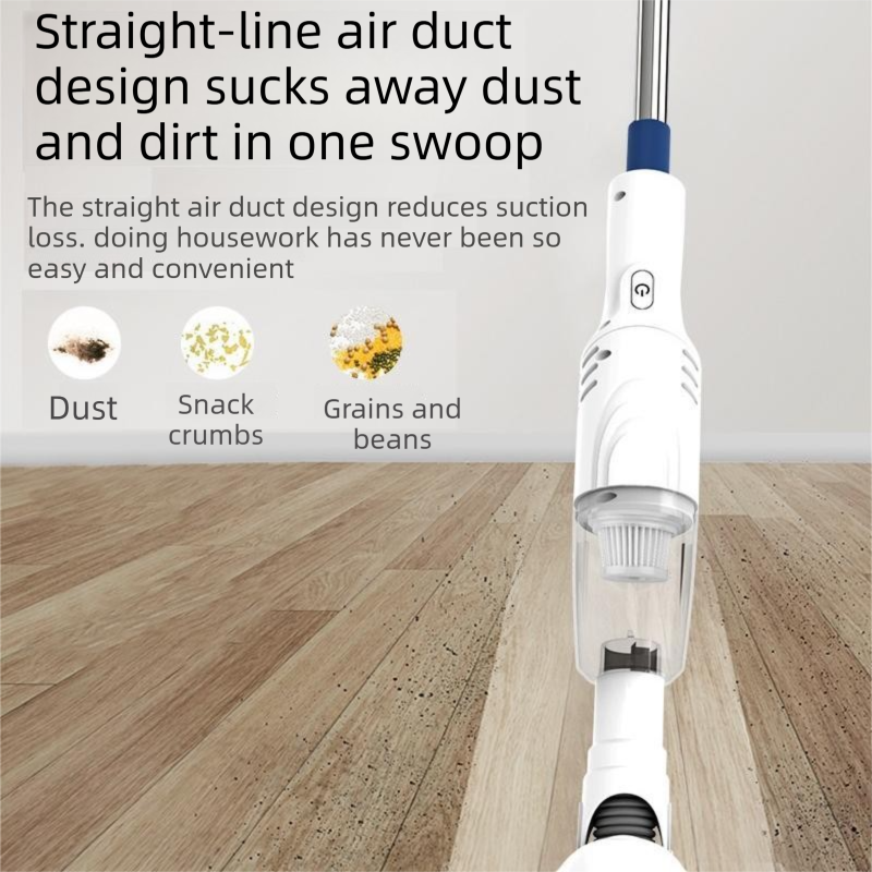UV Mattress Vacuum & Cordless Stick Vacuum Set - Red