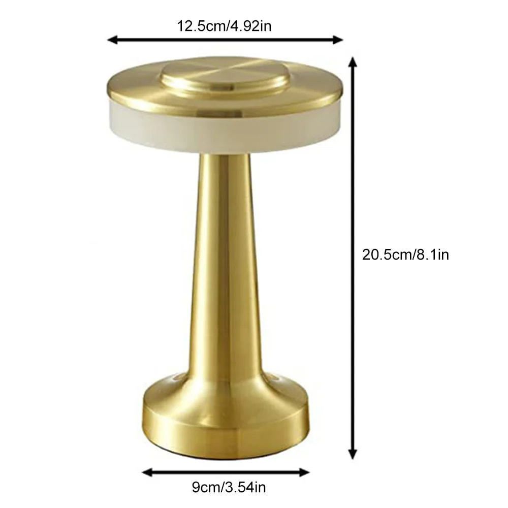 Rechargeable UFO Touch Table Lamp - Bronze