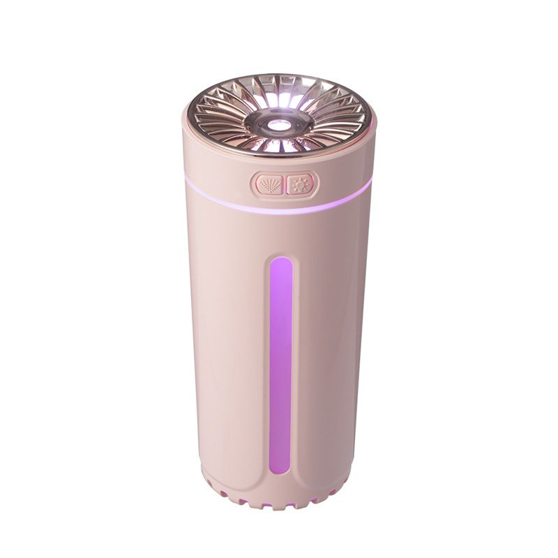 USB Car Aroma Diffuser Humidifier - Pink