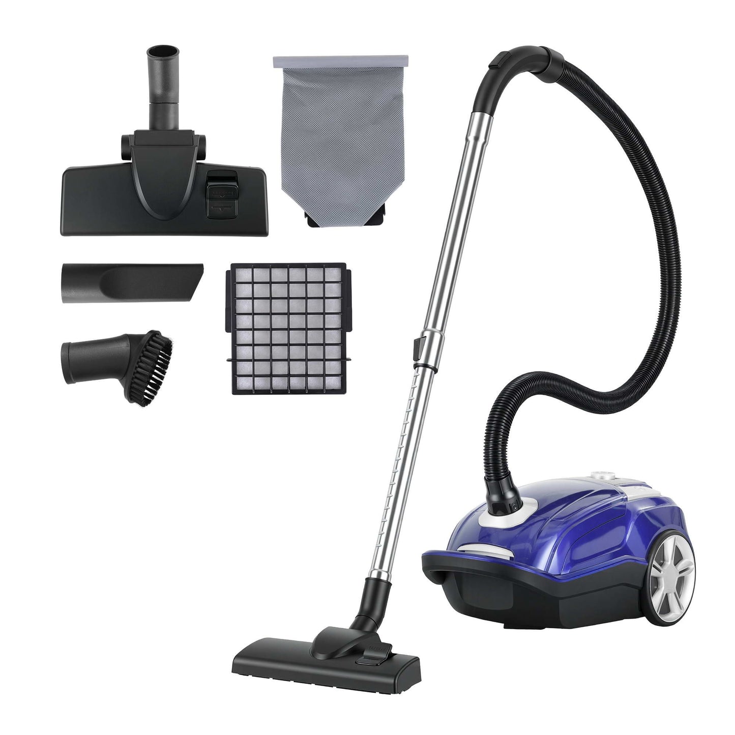 Devanti Bagged Vacuum Cleaner - Blue