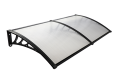 Heavy-Duty Window Door Awning Canopy 1.5M x 1M