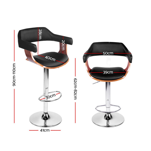 Artiss Wooden Bar Stool