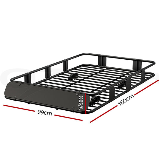 Universal Roof Rack Basket Car Luggage Carrier 160cm