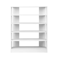 6-Tier Shoe Rack Cabinet - White