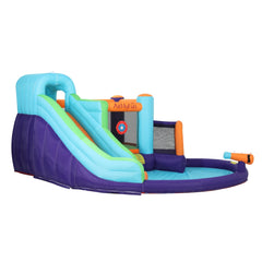 Inflatable Water Slide Kids Jumping Castle Splash Toy Outdoor Park