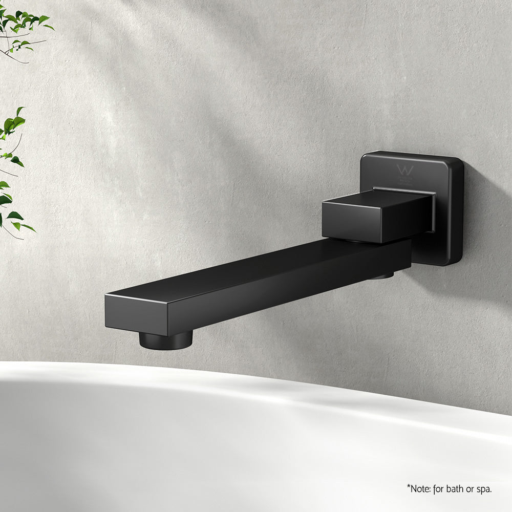 Cefito Bath Spout Water Outlet Swivel Black