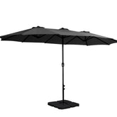 Outdoor Umbrella Beach Twin Base Stand 4.57m