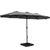 Outdoor Umbrella Beach Twin Base Shade