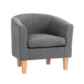 Artiss Abby Fabric Armchair