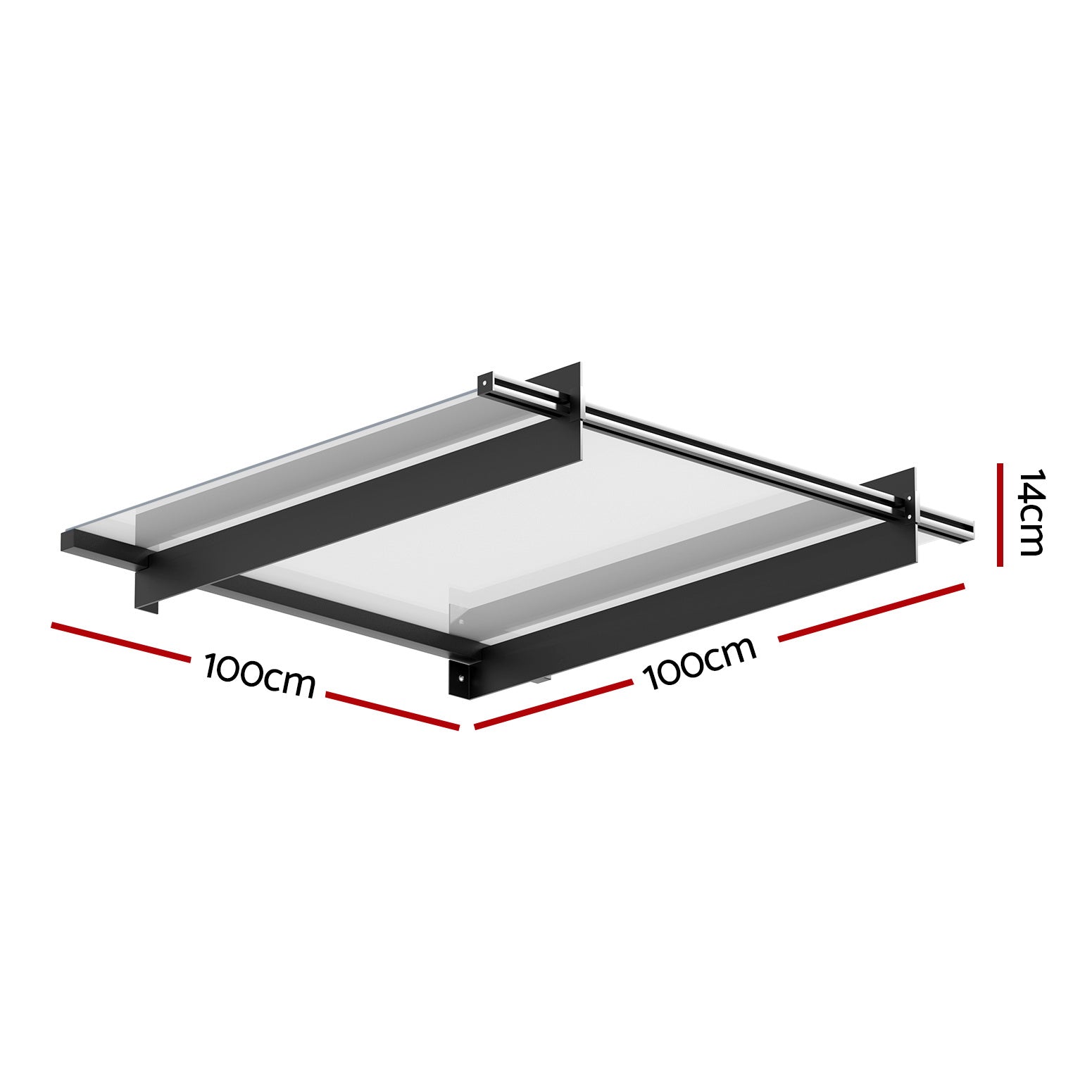 Residential Window Door Awning Canopy 1mx1m
