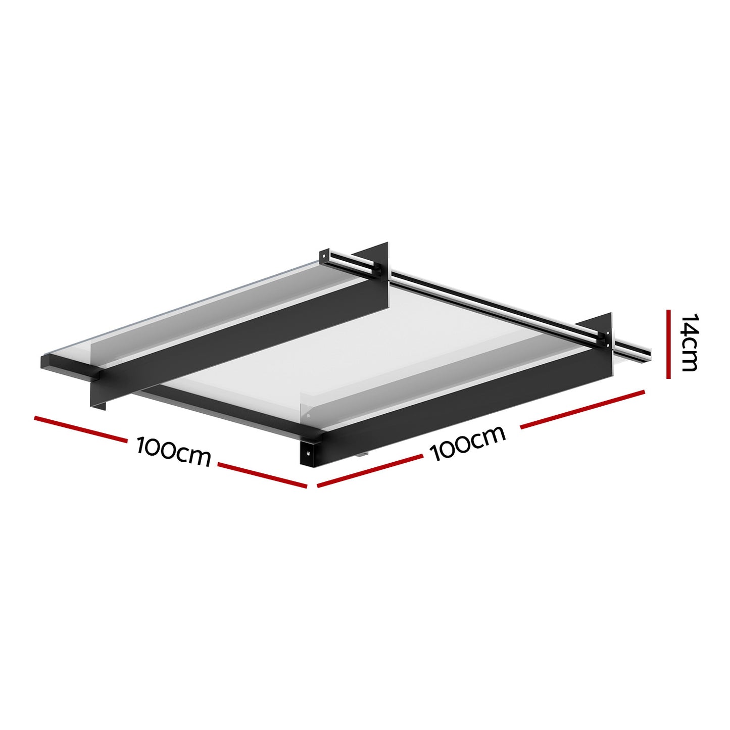 Residential Window Door Awning Canopy 1mx1m