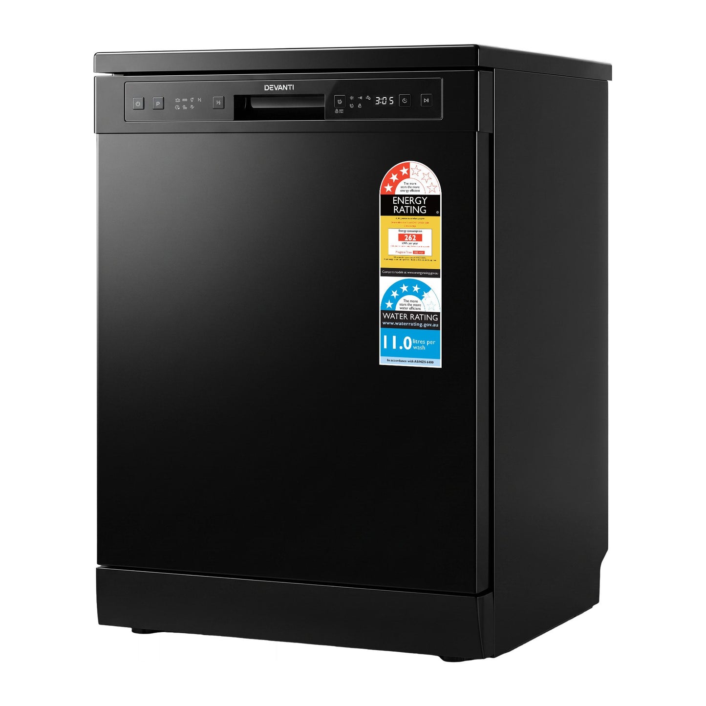 Devanti 12-Place Dishwasher - 55cm