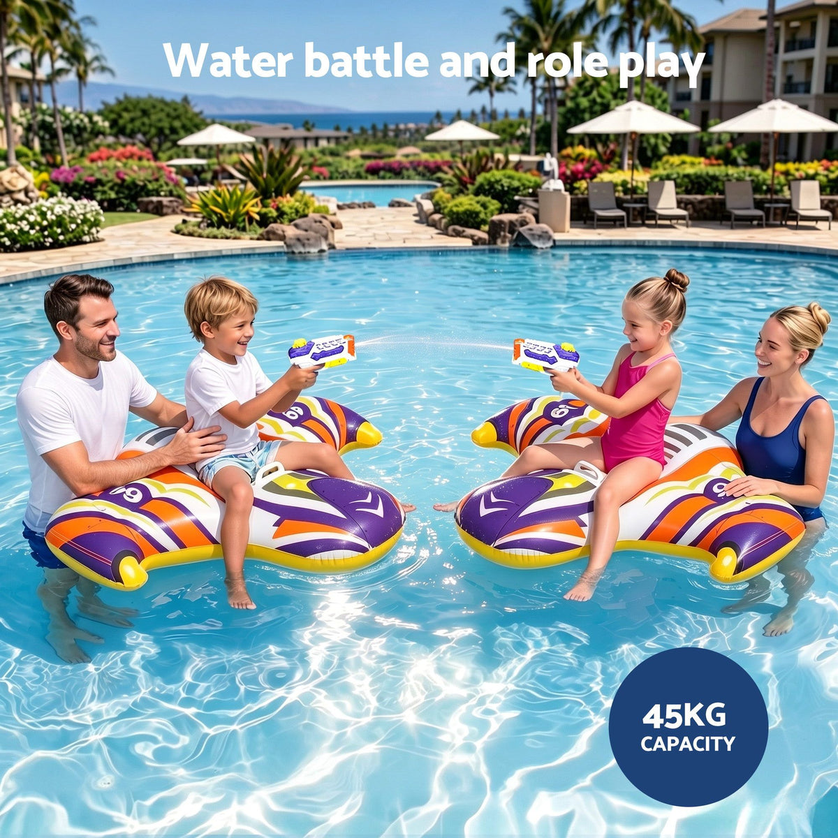 Bestway Spaceship Inflatable Ride-On Pool Float
