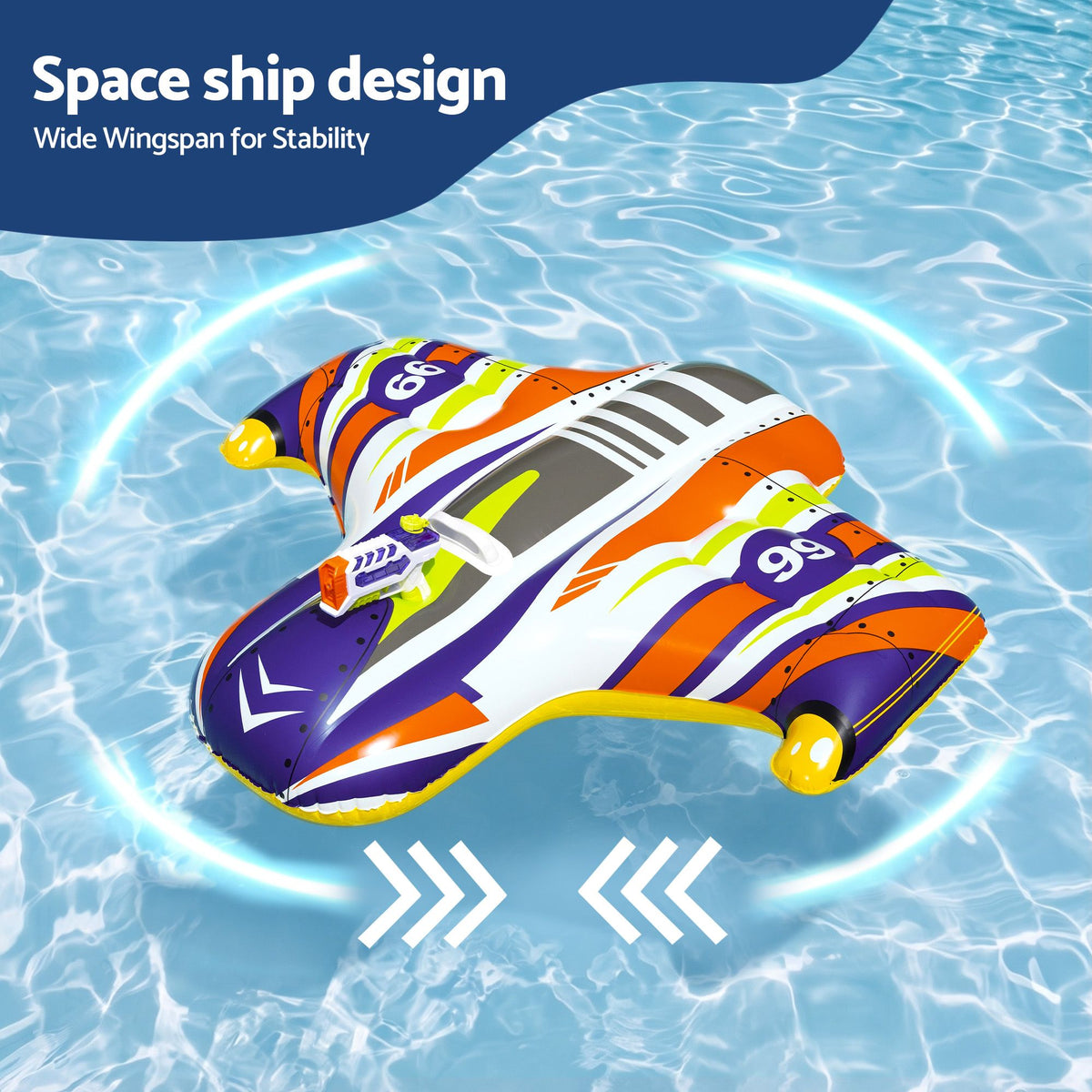 Bestway Spaceship Inflatable Ride-On Pool Float