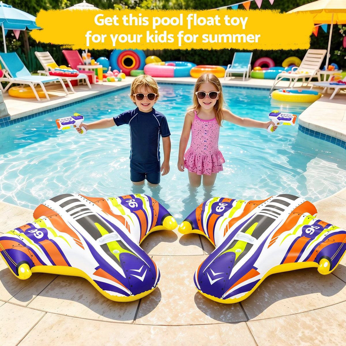 Bestway Spaceship Inflatable Ride-On Pool Float