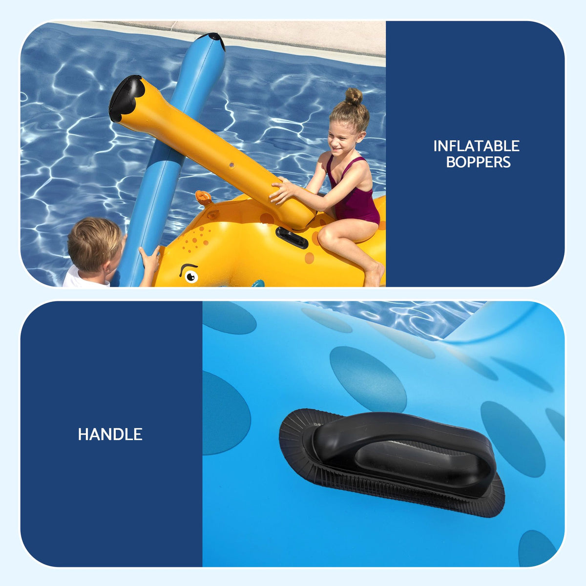 Bestway Kids Rhino Inflatable Pool Floats - 2 Pack