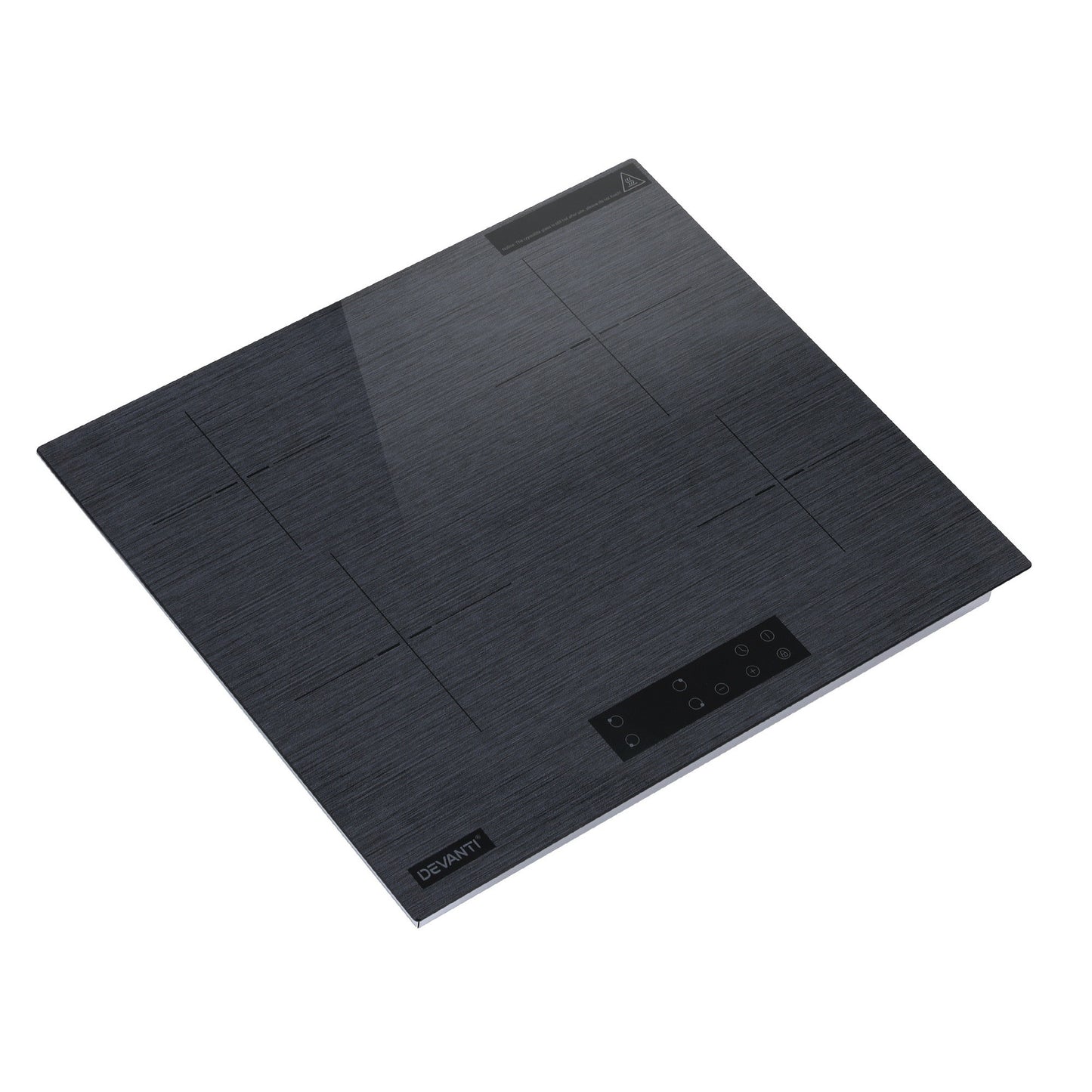 Devanti 60cm Ceramic Cooktop - Grey