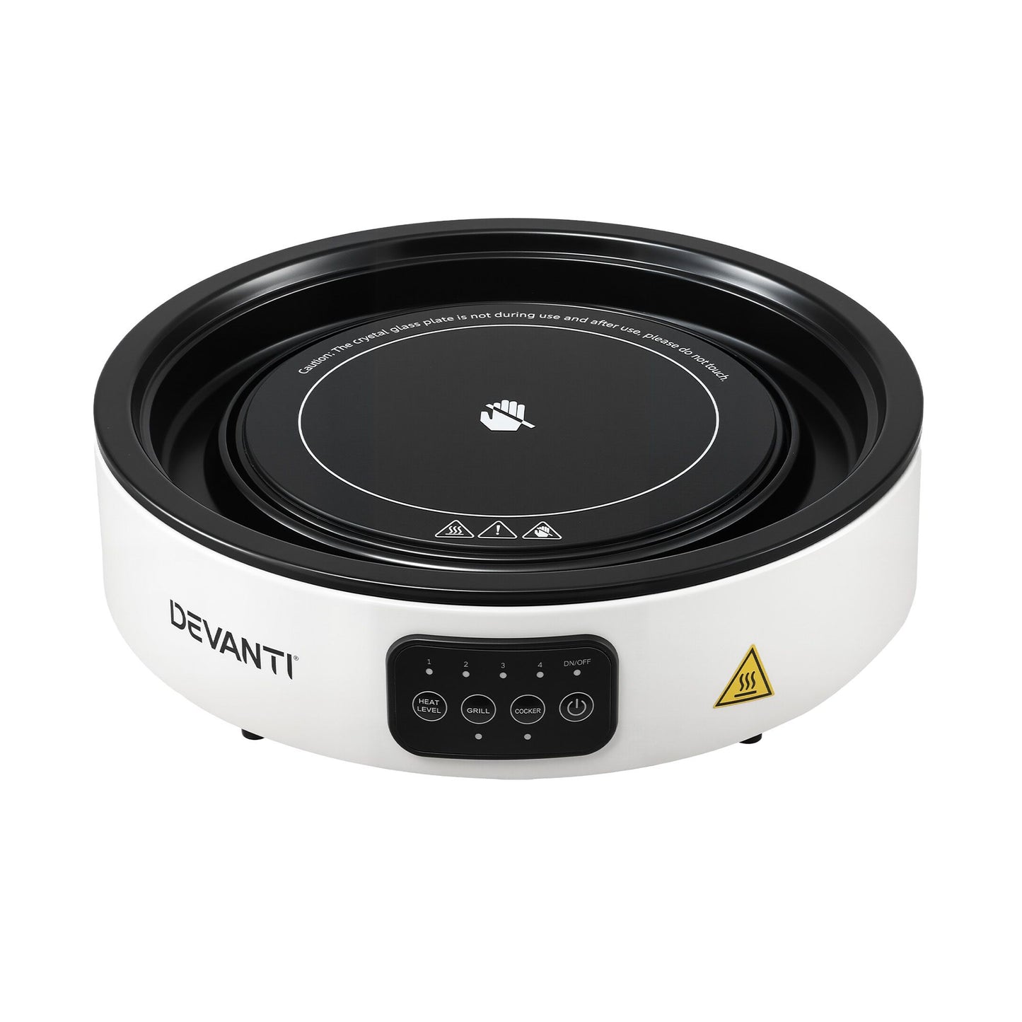 Devanti Portable Ceramic Cooktop - White