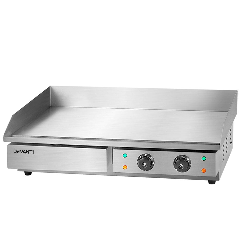 Devanti 73cm Commercial Electric Griddle