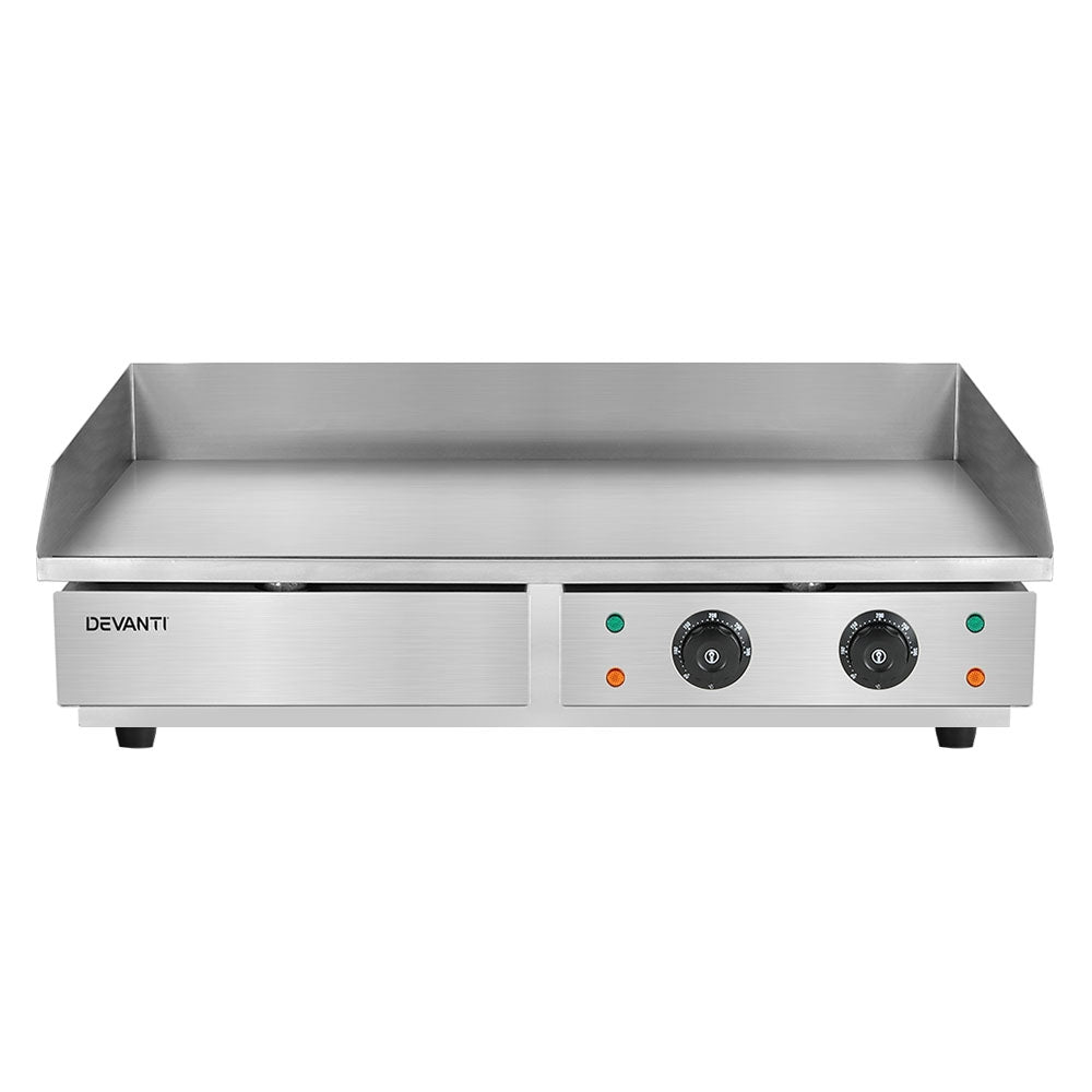 Devanti 73cm Commercial Electric Griddle