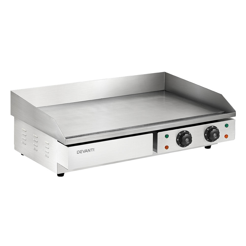 Devanti 73cm Commercial Electric Griddle