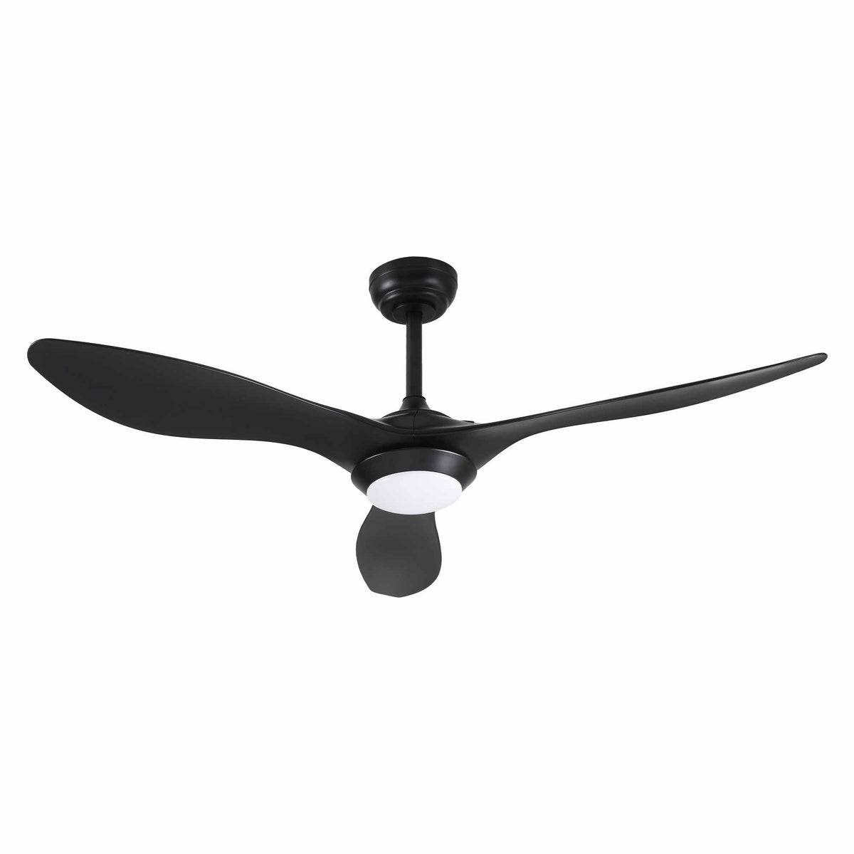 Devanti 52-inch Ceiling Fan with Light - Black
