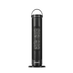 Devanti Ceramic Tower Heater 2000W - Rapid Heating, ECO Mode, Oscillating Space Heater for Ultimate Winter Comfort