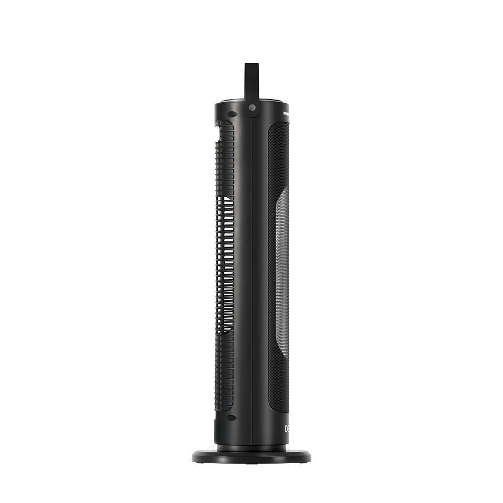 Devanti Ceramic Tower Heater 2000W - Rapid Heating, ECO Mode, Oscillating Space Heater for Ultimate Winter Comfort