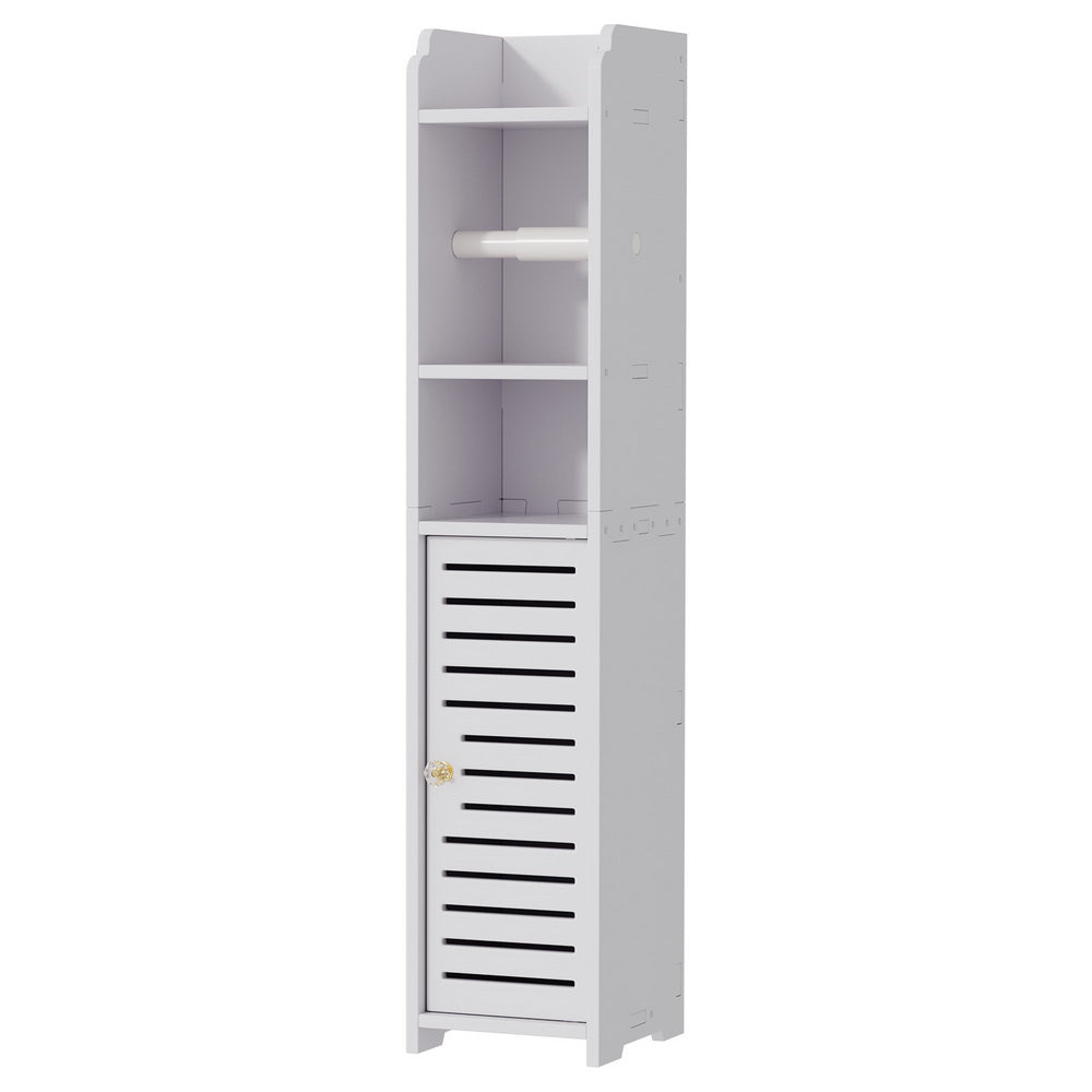 Artiss Bathroom Storage Cabinet with Toilet Roll Holder