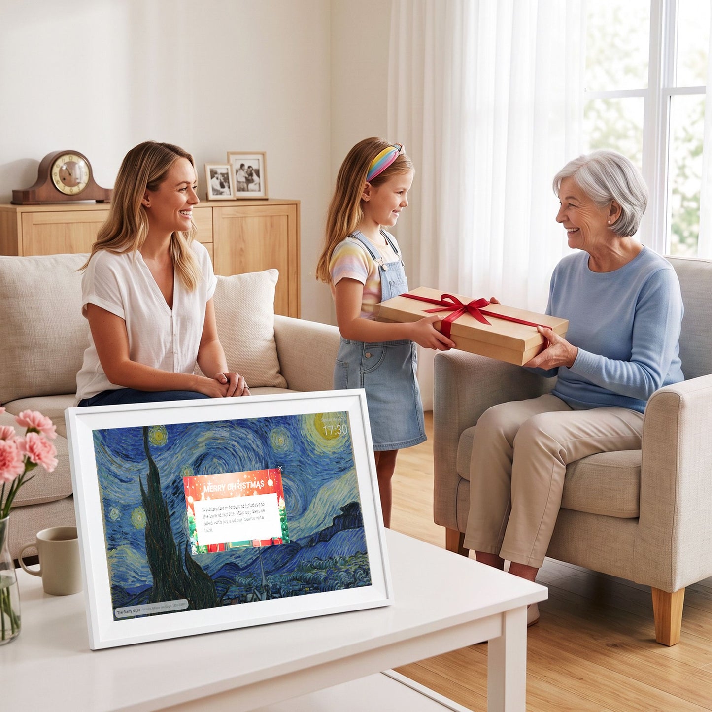Artiss Digital Photo Frame & Calendar
