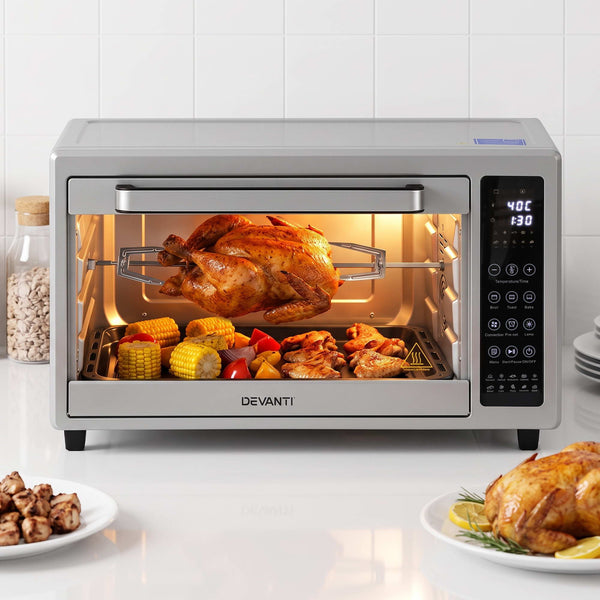 Devanti 48L Digital Convection Oven - Silver