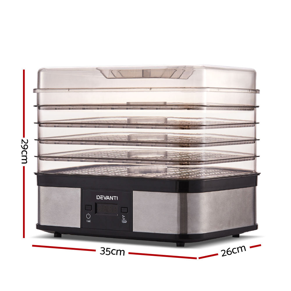 Devanti 5 Tray Food Dehydrator