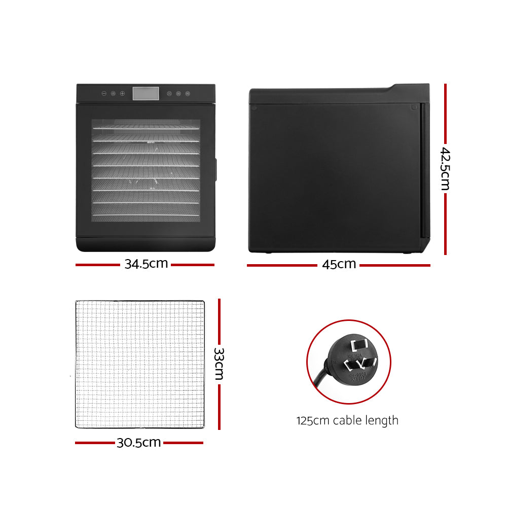 Devanti 10 Tray Food Dehydrator