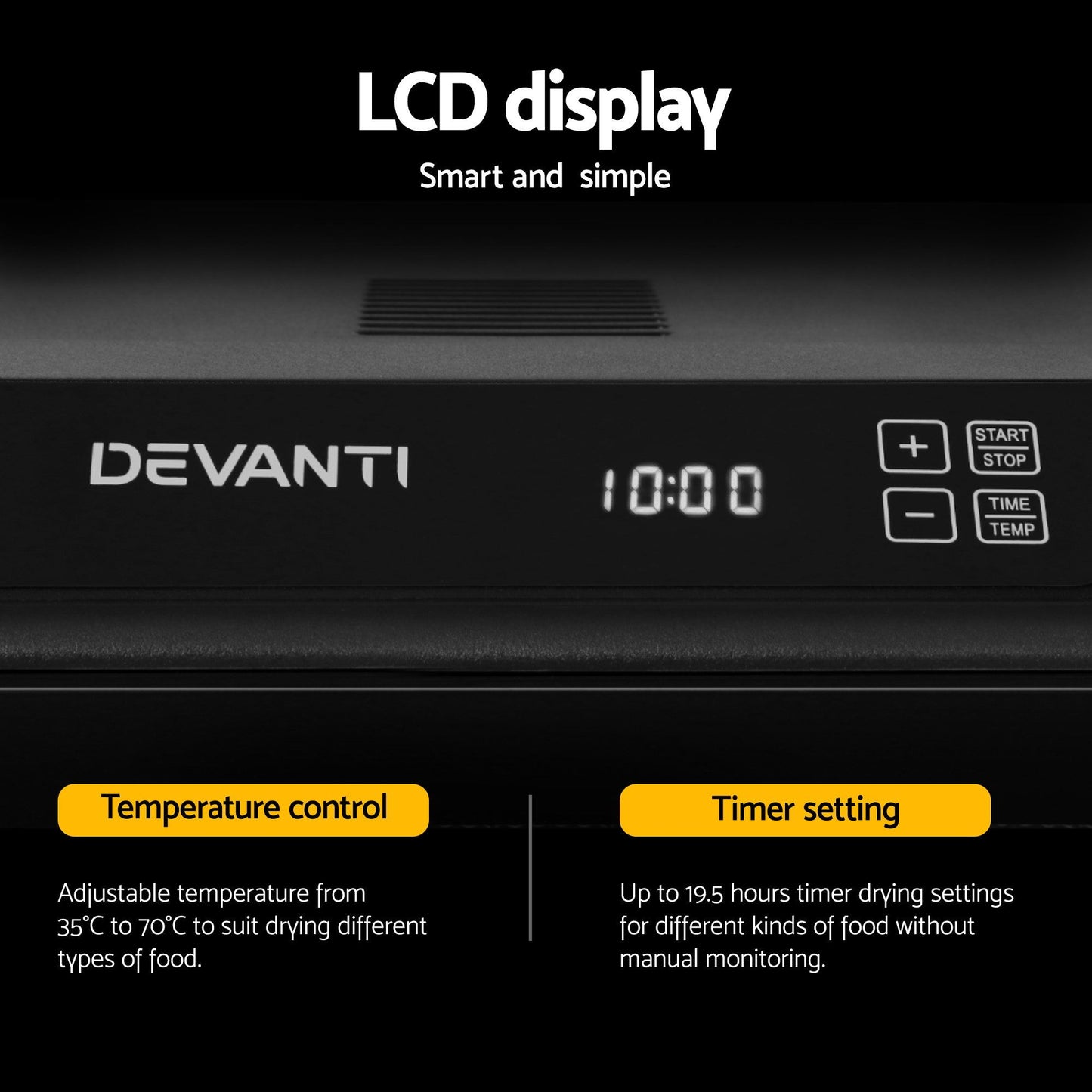 Devanti 6 Tray Food Dehydrator
