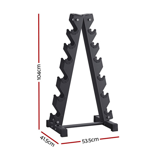 Everfit Dumbbell Rack - 6 Tier