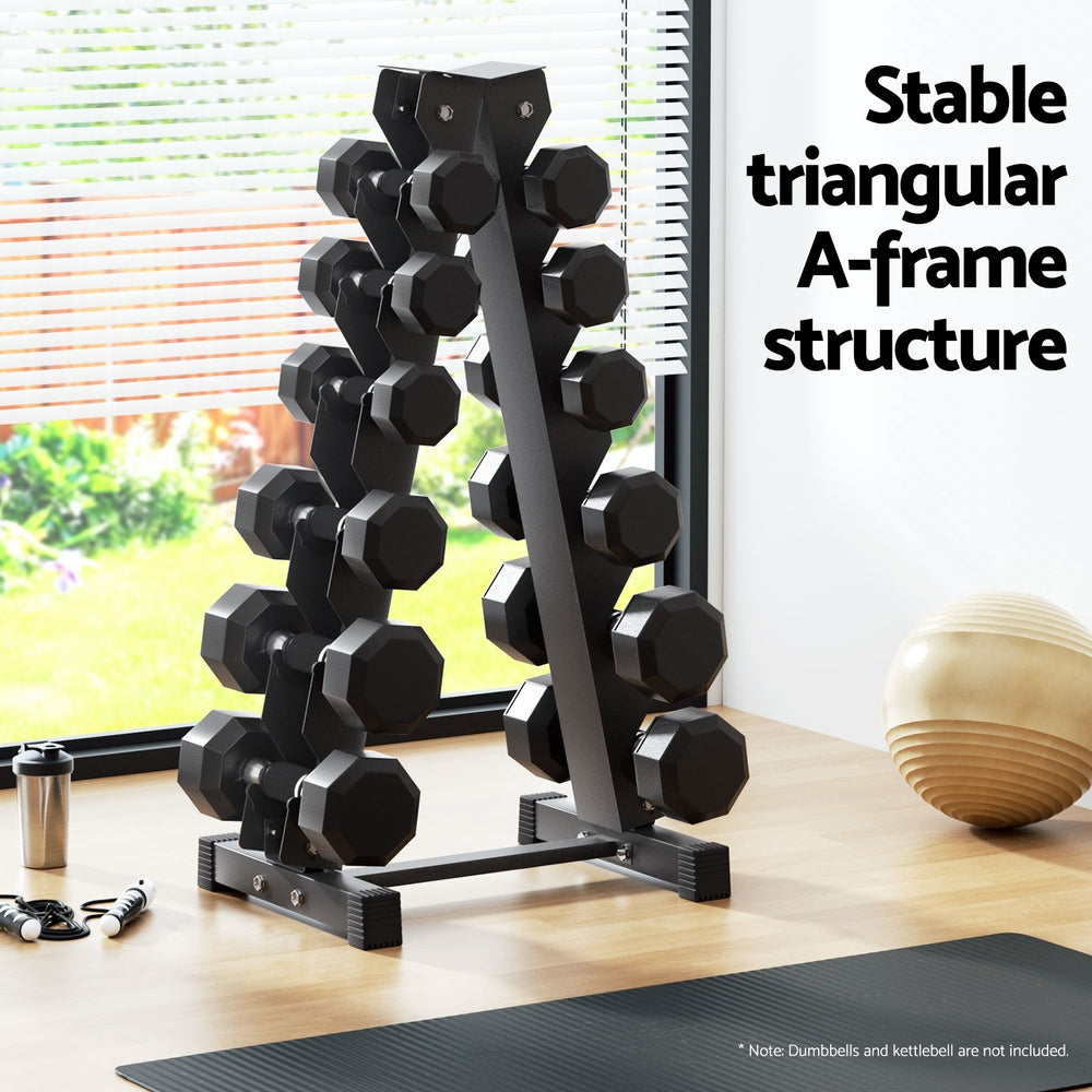 Everfit 6-Tier Dumbbell Rack - 200kg