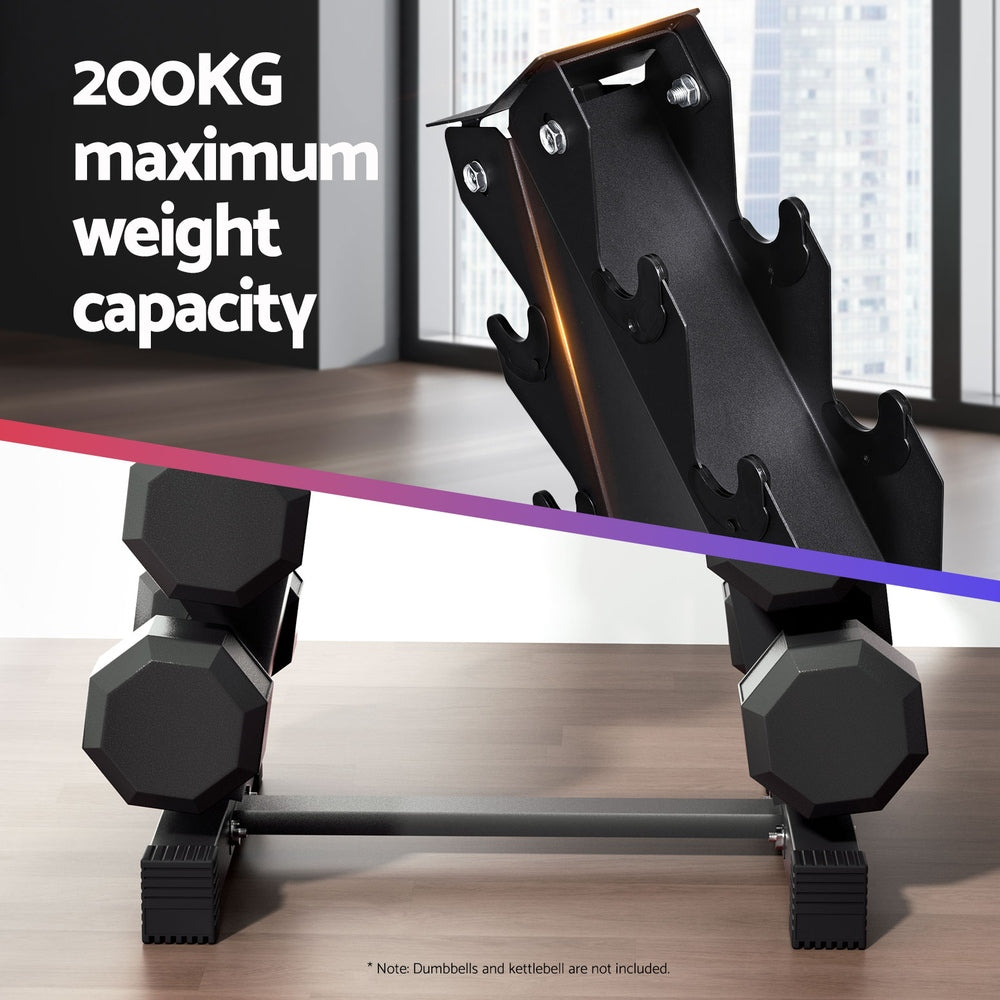 Everfit 6-Tier Dumbbell Rack - 200kg