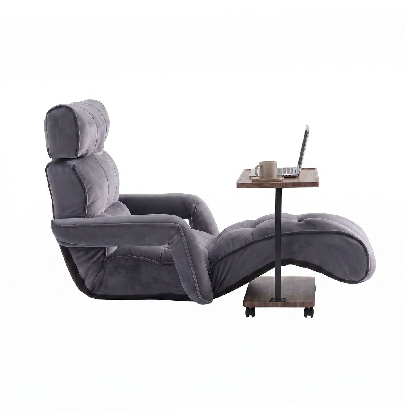 Artiss Floor Lounge Recliner & Coffee Table Set